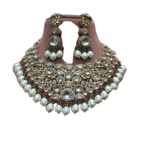 Polki Uncut Necklace Set