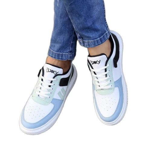 Premium Sports Shoes - Cotton Fabric Upper, White Lace Closure | Lightweight, Tear Resistant, Washable
