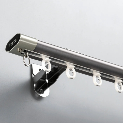 Sierra Super Silent Aluminum Curtain Track - Aluminum, Standard Size, Silver, Corrosion Resistant, Eco Friendly, Long Lasting