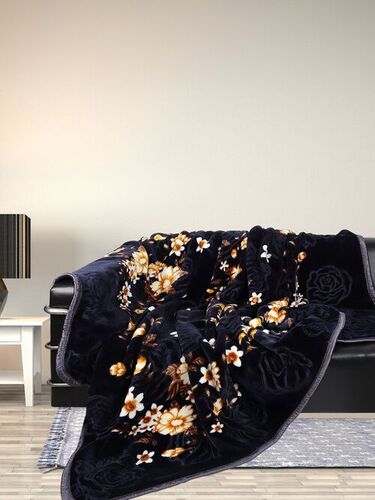 Soft Mink Blankets - Full Size Black, Skin Friendly | Stylist, New, Good Quality