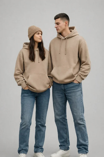 The Evergreen Essential Unisex Hoodie - Cotton Blend, All Size, Gray | Anti Wrinkle, No Fade, Stylish, Comfortable