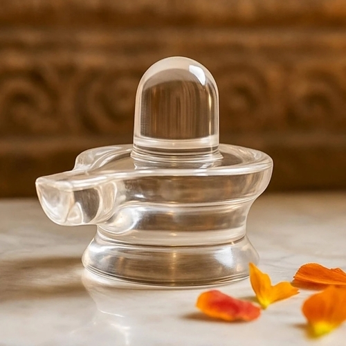 Transparent Shivling