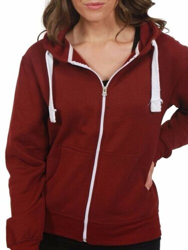 Womens Zipper Hoodie