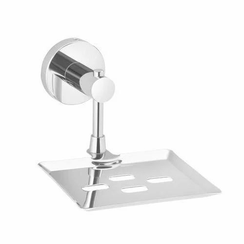 Bathroom Ss Soap Dish - Stainless Steel, Various Sizes, Silver, Wall Mounted | Corrosion Resistance, Rust Proof, Durable, Glossy Finish