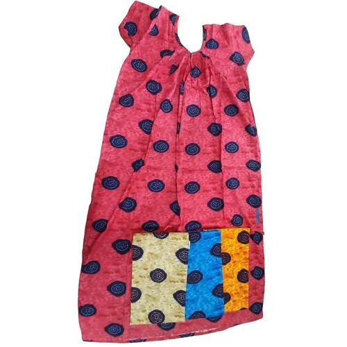 Cotton Dotted Print Nighty