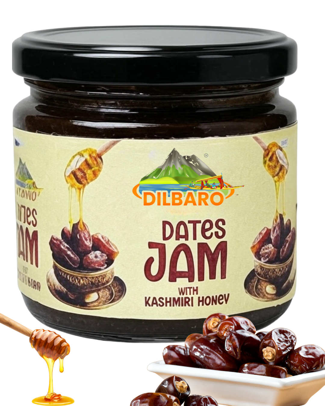 Dates Jam made With Kashmiri Honey