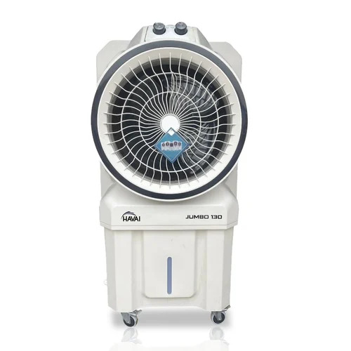 Havai Jumbo 130 Desert Air Cooler - Plastic, 125L, White, 5500 CFM Airflow, Electric, Floor Standing, 230V, 2 Years Warranty