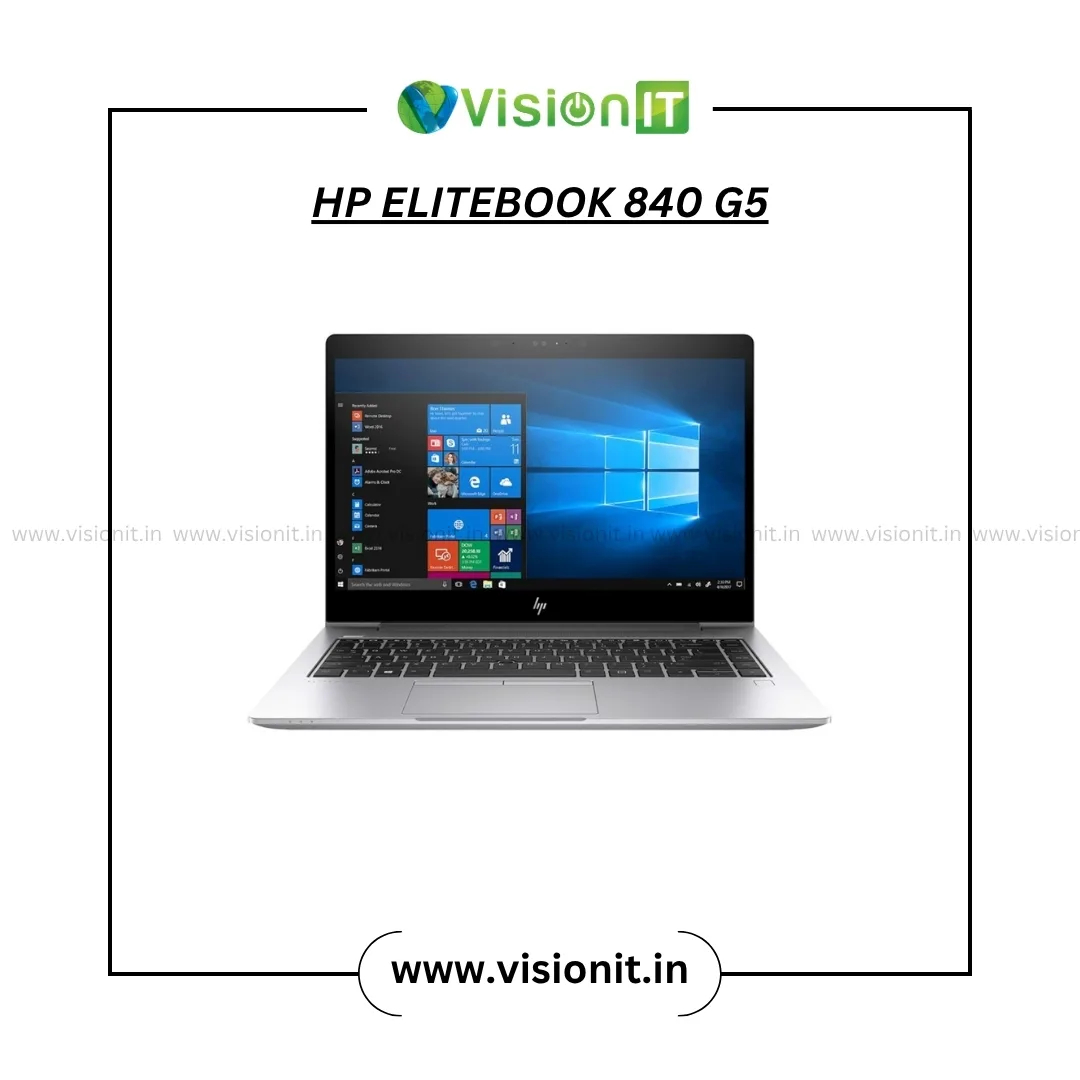 HP EliteBook 840 G5 Core i5 8th Gen 16GB RAM 512GB SSD 14-inch Refurbished Laptop Win11 Pro