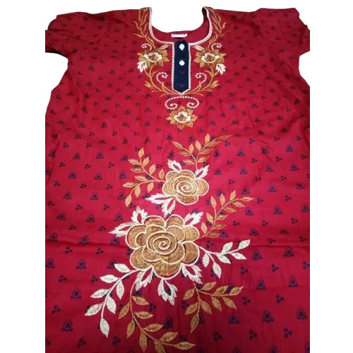 Ladies Embroidered Maxi