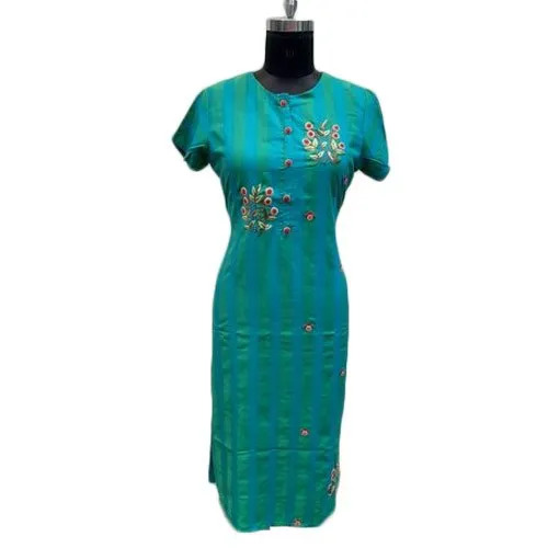 Cotton Embroidered Kurti