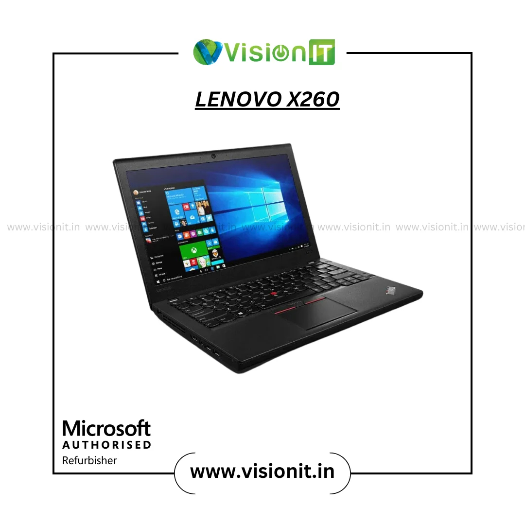 Lenovo ThinkPad X260 Core i5 6300U 16GB RAM 512GB SSD 12.5-inch Refurbished Laptop Win11 Pro