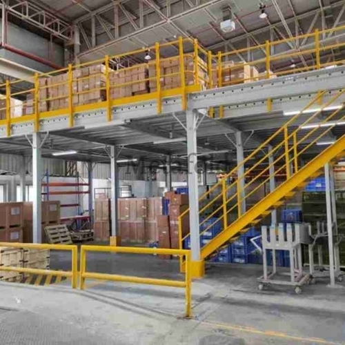 Mezzanine Floor System - Robust Structure, Flexible Layout, Load Bearing, Grey | Anti-Aging, Fireproof, Anti-Slip, Environmentally-Friendly, Waterproof