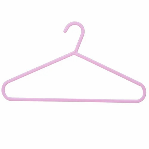 Pink Plastic Shirt Hanger