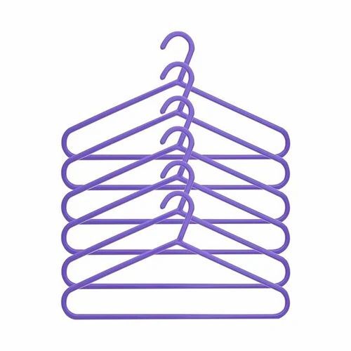 Purple Plastic Shirt Hanger