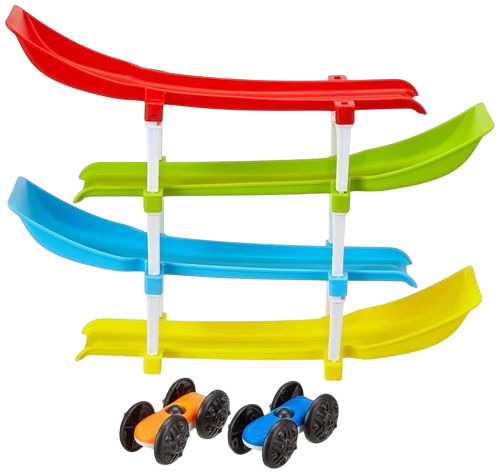 Ramp Racer Toy - PVC Plastic, Standard Size, Multiple Colors | Lightweight, Durable, Fine Finished