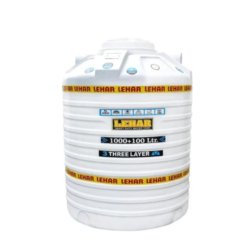 White Triple Layer Water Storage Tank