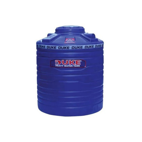 1000 Ltr 4 Layer Water Storage Tank - LLDPE, Round, Blue