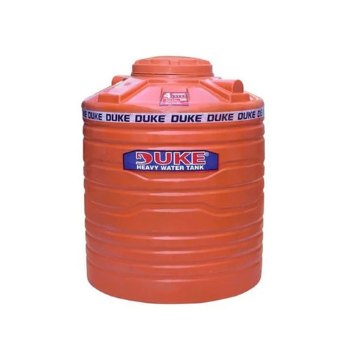1000 Ltr Orange Water Storage Tank