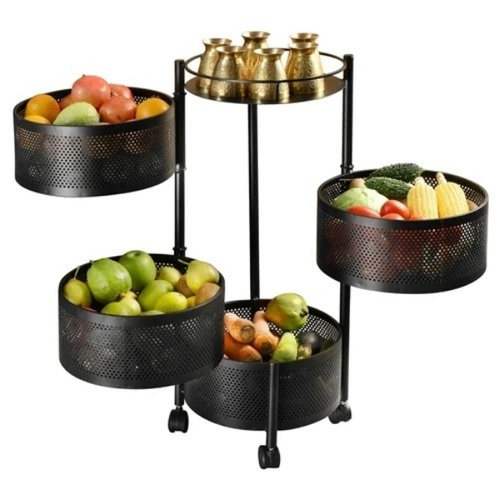 4 Tier Trolley (Round)