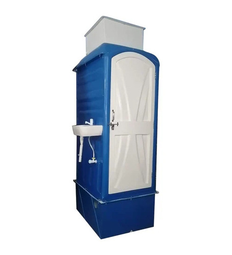 6.5 X 5 Feet FRP Modular Mobile Toilets