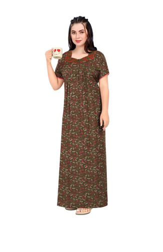 Alpine Embroidery Nighty