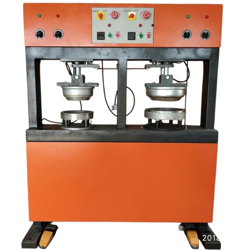 Automatic Double Die Areca Leaf Plate Making Machine