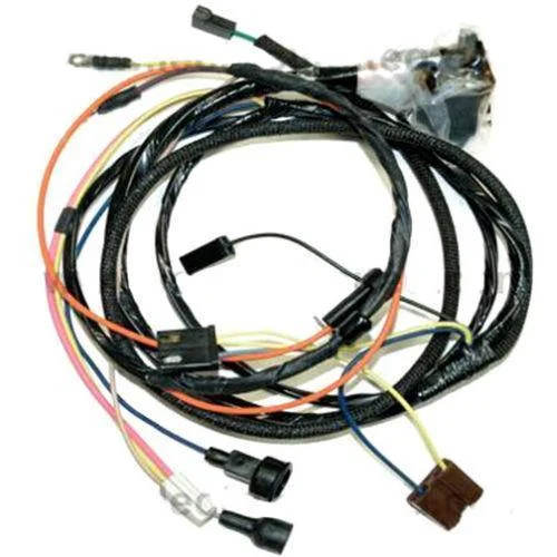 Engine Wiring Harness - Color: Black