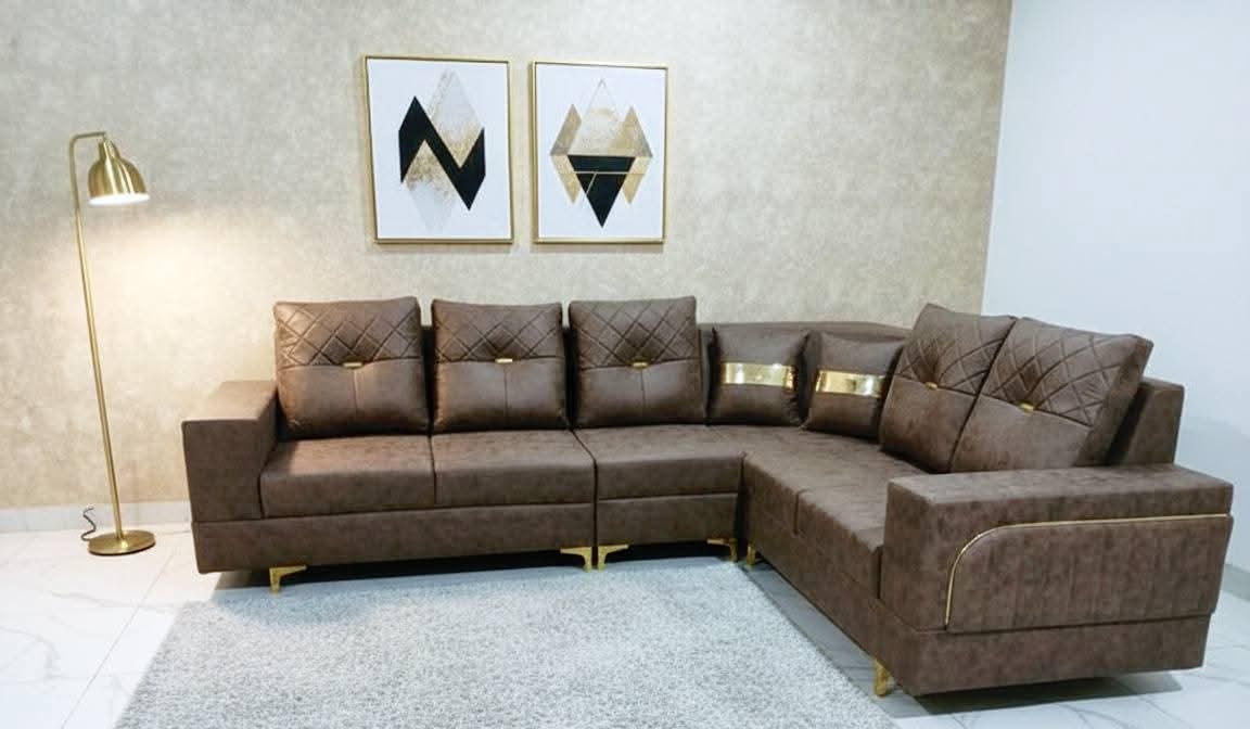L Shape Sofa Sets without Center Table