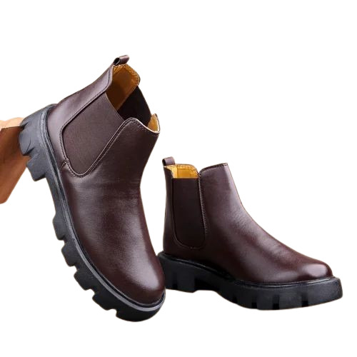 Men Brown Chelsea Boots