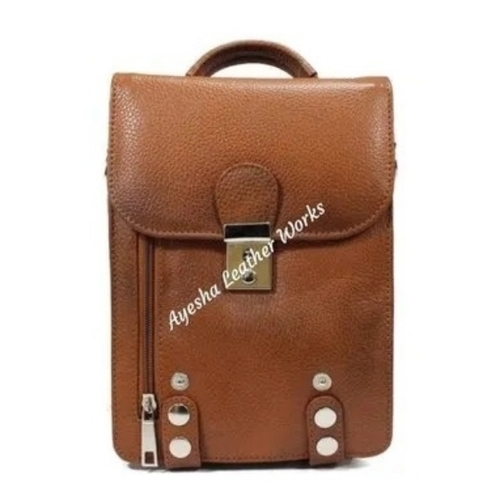 Mens Leather Side Bag