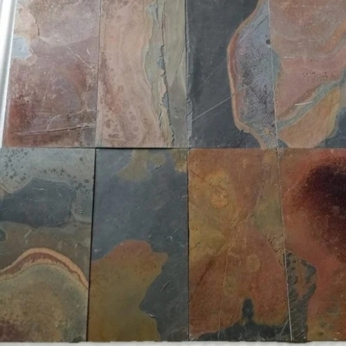 Natural Stone Matte 10Mm Floor Tiles - Color: Multi