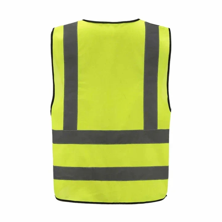 Reflective Safety Jacket - Color: Green