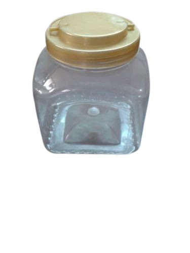 Stylish Cap Transparent Pet Jar