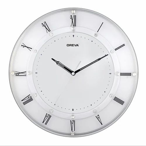 White Wall Clock By Ml Enterprises