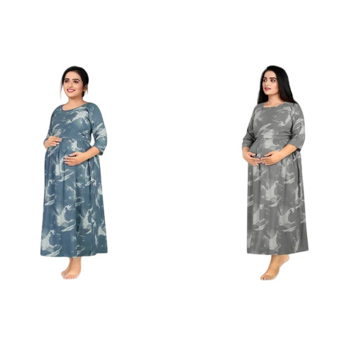 Women Maternity Feeding Nighty