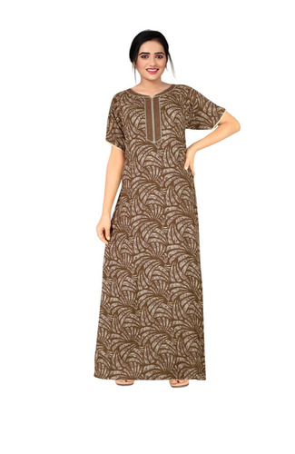 Womens Alpine Embroidery Nighty