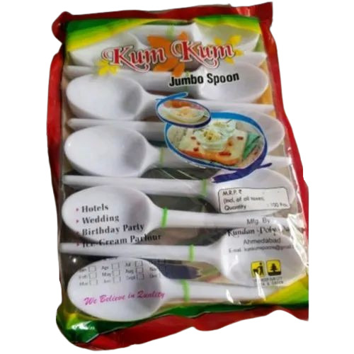 Disposable Plastic Ice Cream Spoon