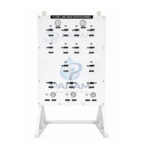 Flow Line Skid Status Panel For Air Quality
