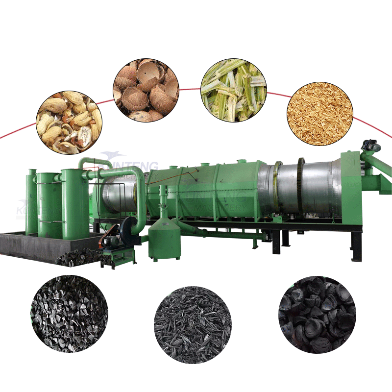 Carbonization Furnace - Capacity: 10 Ton/Day