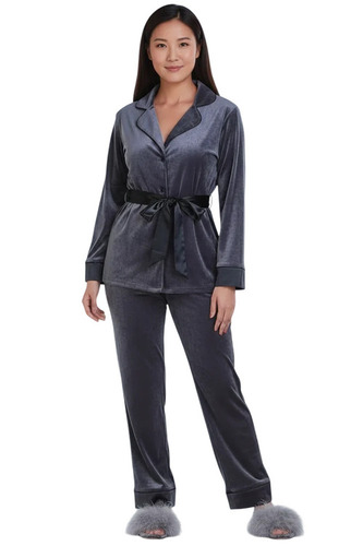 Ladies Black Designer Night Dress