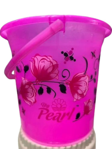 Pink Color 20 Litre Plastic Buckets