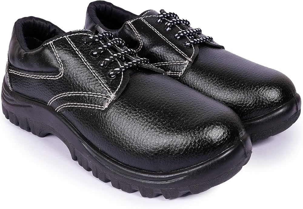 Pvc Safety Shoes - Color: Black