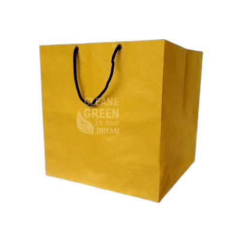 Yellow Craft Paper Bags