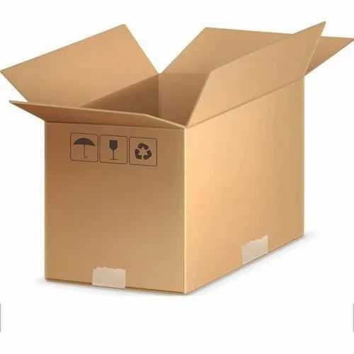 Brown Corrugated Packaging Box