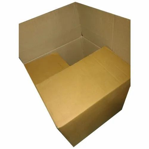Brown Plain Corrugated Carton Box