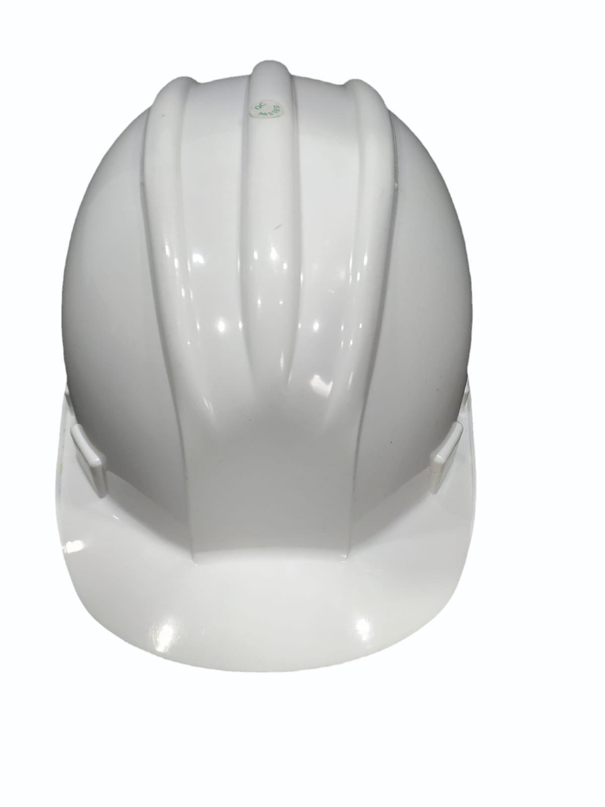 Crown Safety Helmet - Color: White