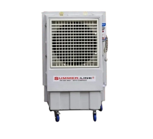 Fiber Tent Air Cooler - Fiber, 20 Inch Blade, 100 L Tank, Grey White | Floor Standing, Electrical Air Cooling