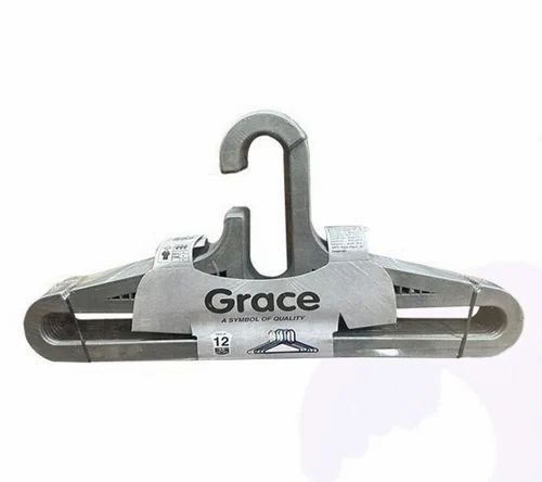 Grey Color Garment Hanger