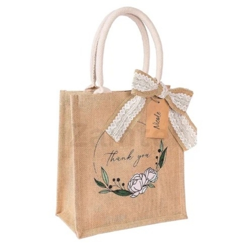 Jute Burlap Gift Bags