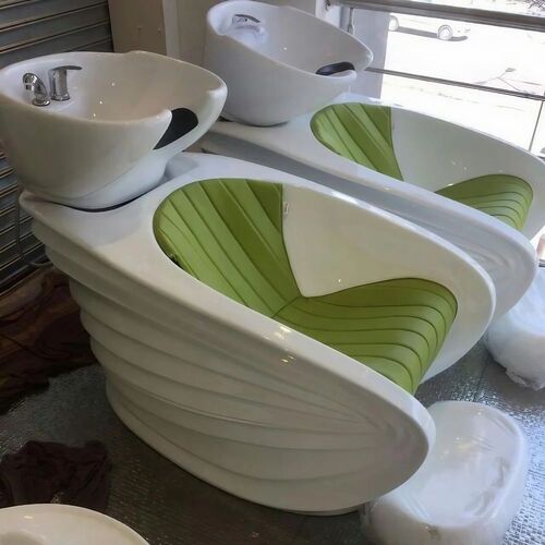 Mayuri White Shampoo Station - Standard Size, White | Stylist, Long Lasting, Good Quality, New Condition